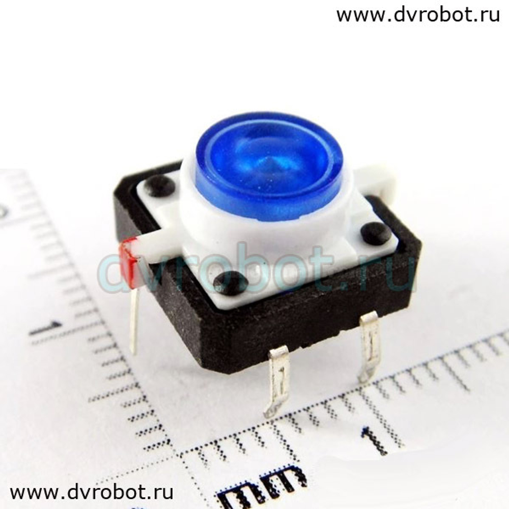 LED Кнопка - Синий