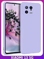 Мягкий Soft Touch чехол из силикона для XIAOMI 13 (не PRO!) с бархатной подкладкой