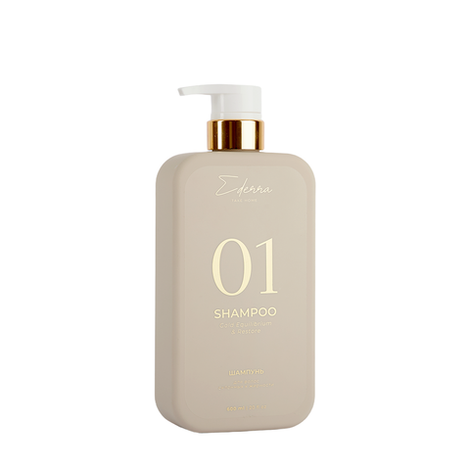 Шампунь для склонных к жирности Ederra Shampoo Gold Equilibrium&Restore 600 мл