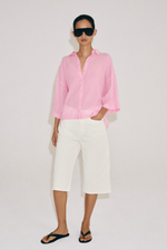 РУБАШКА С КОРОТКИМ РУКАВОМ ZW COLLECTION — ZARA