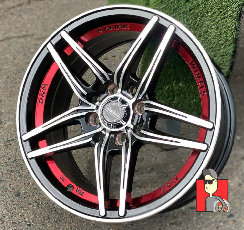 Комплект дисков Vossen 15x7 et35 4x100/4x114.3