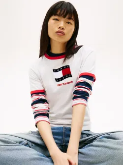 Футболка женская TOMMY JEANS TJW REG NOVELTY RING