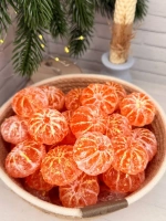 мандарины из мыла 10 штук