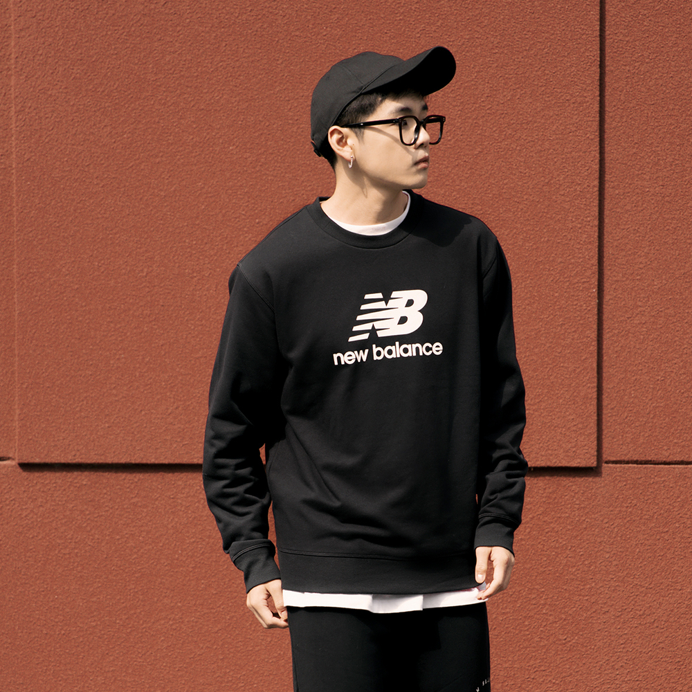 Толстовка New Balance Logo, AMT31538-BK