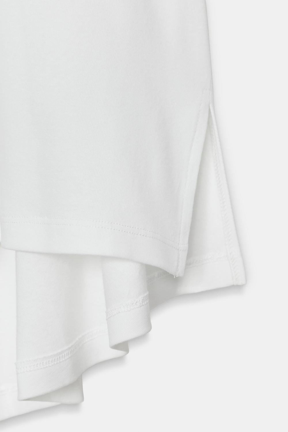 ФУТБОЛКА INTERLOCK С КАРМАНОМ — ZARA