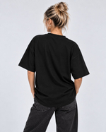 Футболка oversize МЯУИ черная