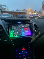 Магнитола для Hyundai Elantra 5 MD 2013-2015 (рестайлинг) - FarCar S500-TS20 монитор 9.5" 2K QLED на Android 14, Быстрейшая, CarPlay, 4G SIM-слот