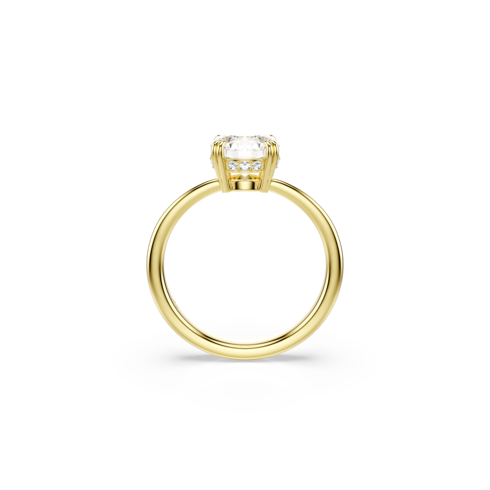 STILLA:RING RND WHITE/GOS 58