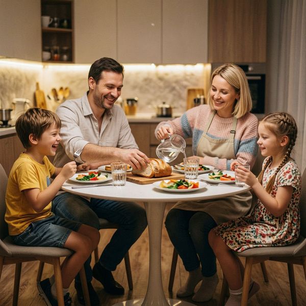 Как выбрать обеденный стол под свою кухню: 5 параметров, которые реально важны
