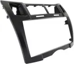 Магнитола для Toyota Vitz 2, Yaris 2 2005-2011 (рамка черная тип 2) - Teyes CC3L на Android 10, CarPlay, 4G SIM-слот