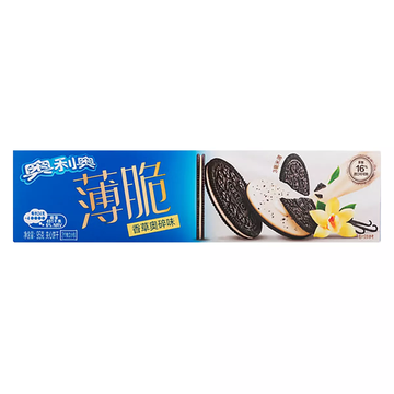 Печенье OREO Thin Crisp Crunchy Vanilla со вкусом ванили, 95 г (Китай)