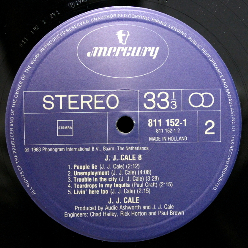 J.J. Cale / #8 (LP)