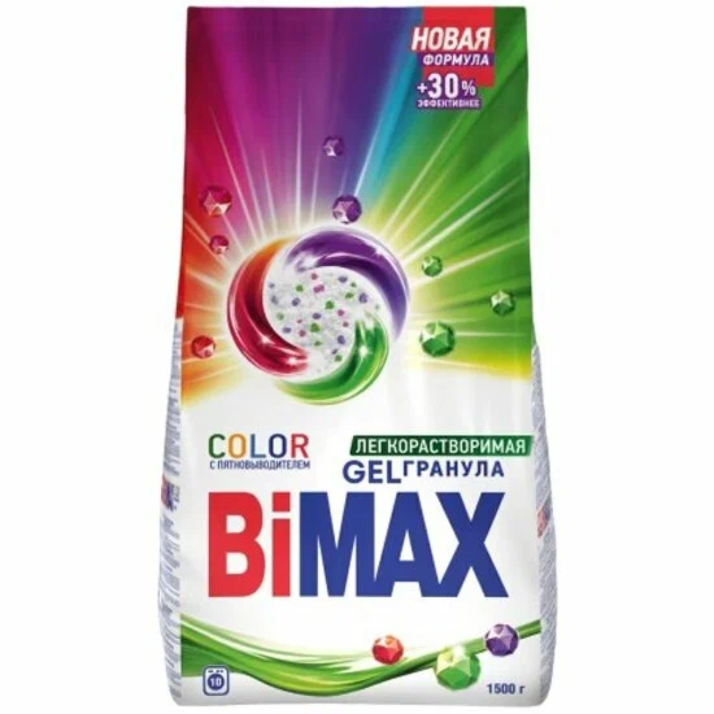 Стиральный порошок Bimax для цветного белья 1,5 кг