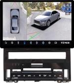 Магнитола для Toyota Avalon 5 2018-2022 (большая рамка) - Teyes CC3-2K-360 монитор 13" 2K QLED на Android 10, Быстрая, CarPlay, 4G SIM-слот, 4 камеры в комплекте