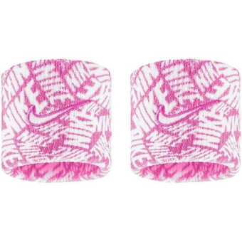 Напульсник теннисный Nike Swoosh 2P - playful pink/white