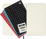 Ежедневник Moleskine (DSB2012DC2) Classic Soft Pocket 90x140мм 400стр. мягкая обложка синий сапфир