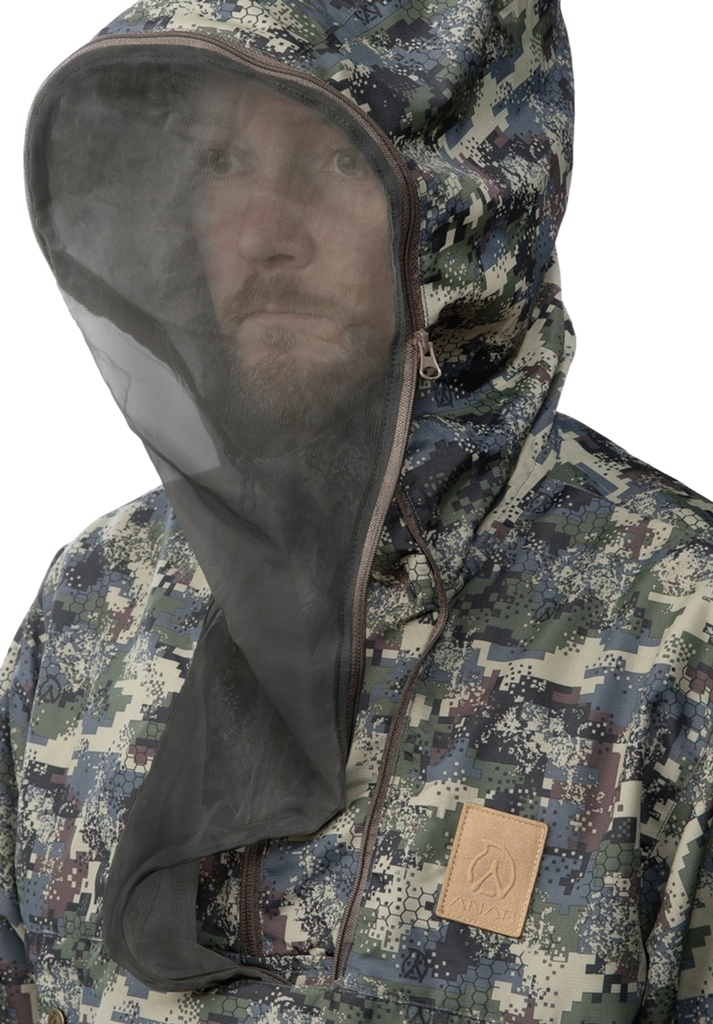 Антимоскит-костюм Anar Miella (Digi Camo) цифровой лесной камуфляж