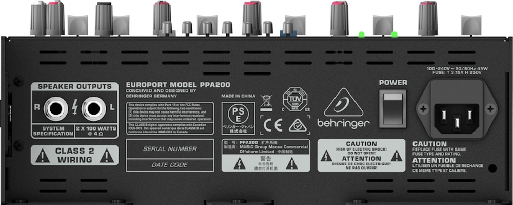 Behringer PPA200