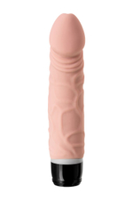 Реалистичный телесный вибратор A-Toys - 19,3 см. (Цвет: телесный)