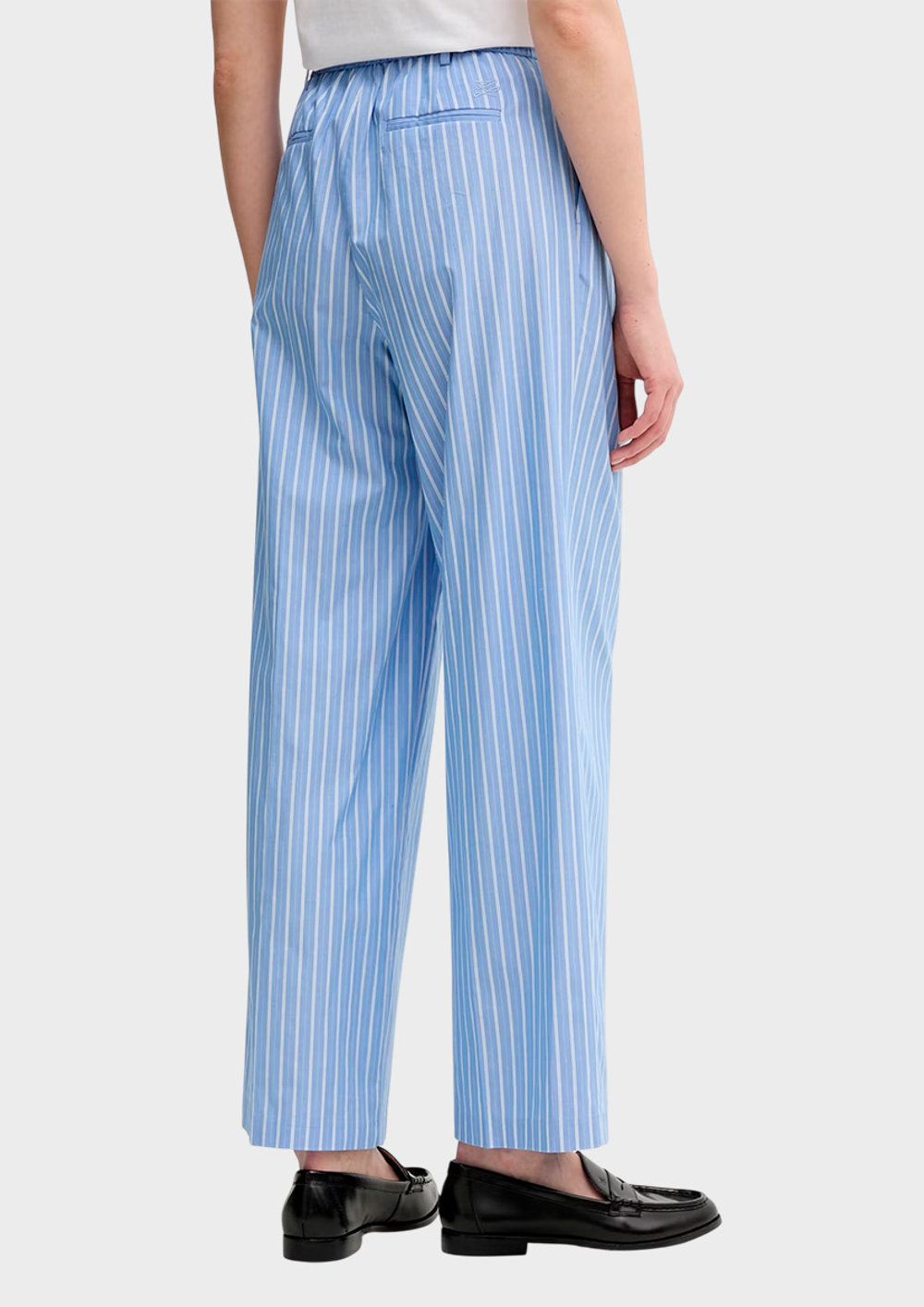 Брюки KARL LAGERFELD Autograph Striped Poplin Pants