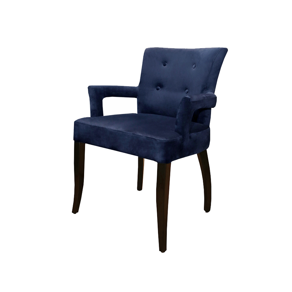 Полукресло Roomers Furniture Миледи dc0252a-01-1d/blue#9801