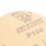 Диск шлифовальный под "липучку", KP14D, зернистость P 100, 12-Н, 125 мм, 5 шт, "БАЗ" — фото 3