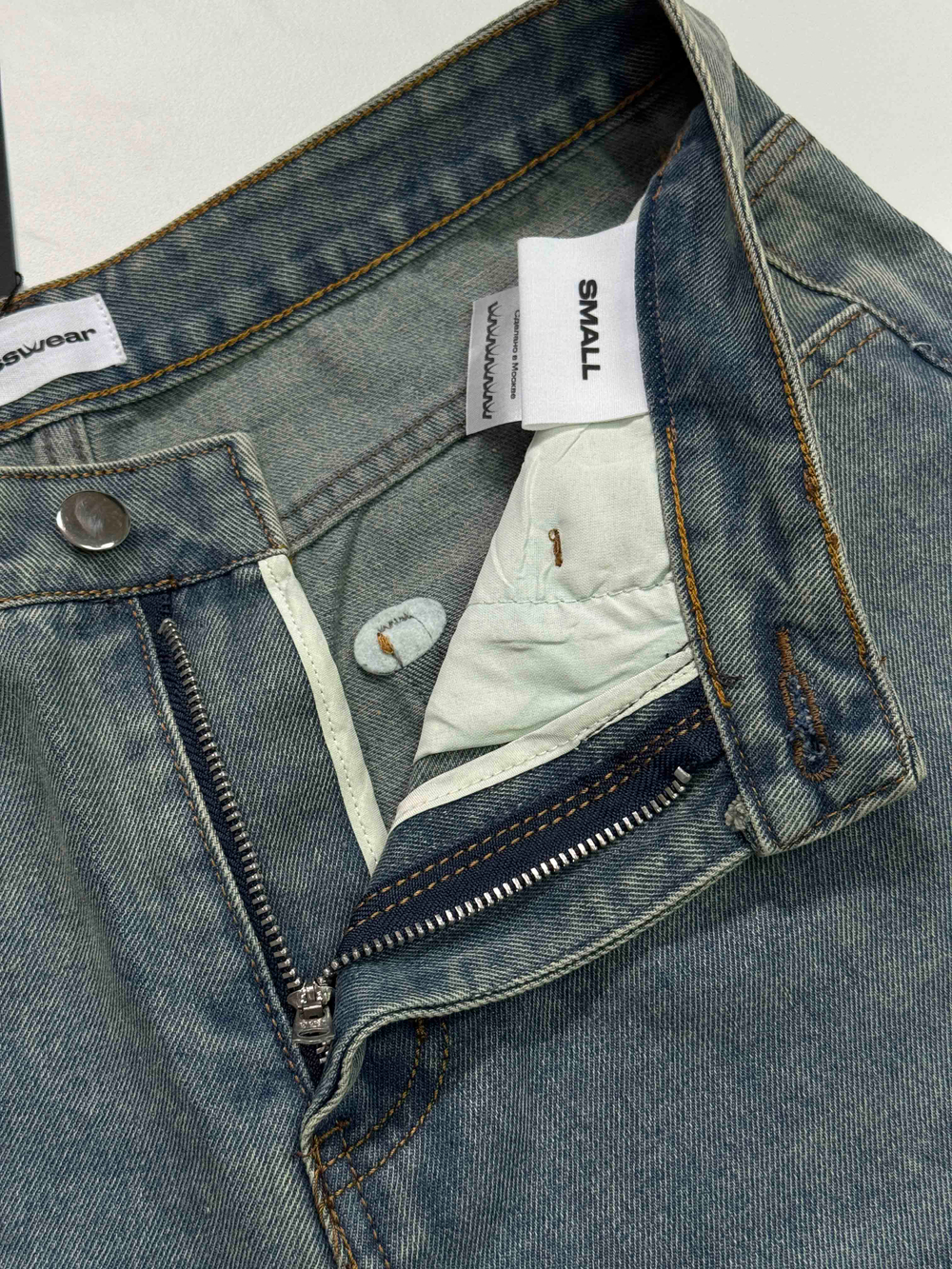 Джинсы "Baggy Mood" ssswear