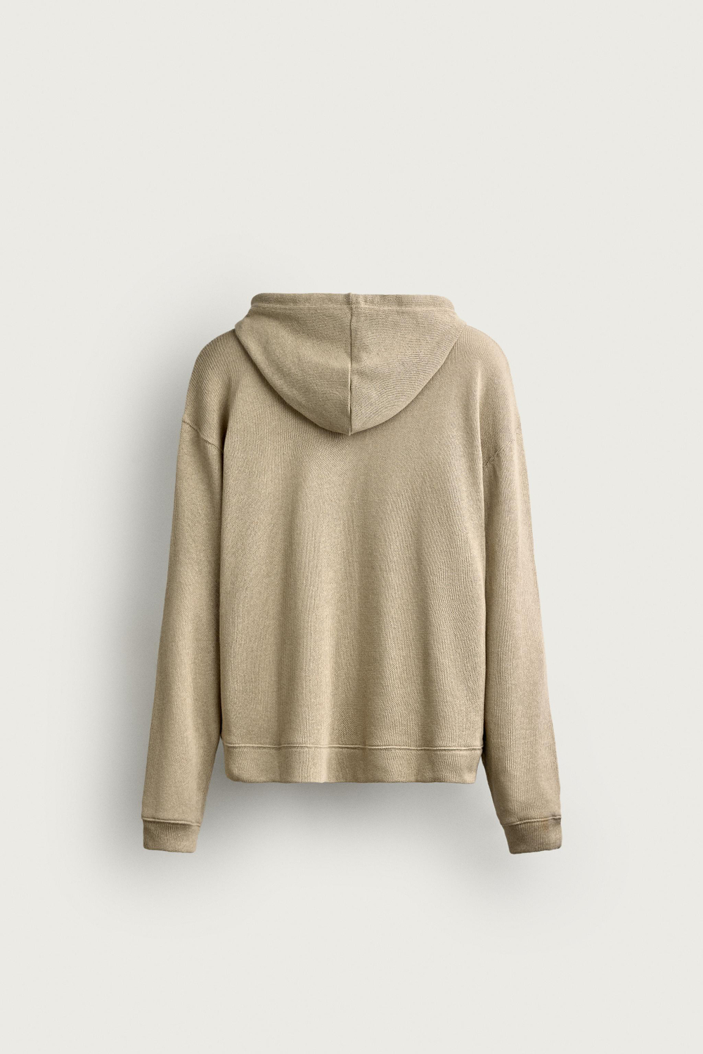 ТРИКОТАЖНОЕ ХУДИ СВОБОДНОГО КРОЯ — ZARA