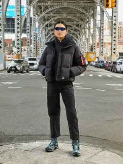Пуховик женский ALPHA INDUSTRIES SIERRA SHORT PUFFER W
