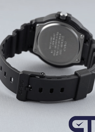 CASIO MRW-200H-4B — спортивные аналоговые часы с вращающимся безелем