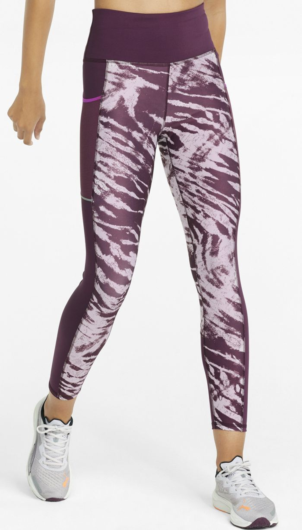 Leginsy Puma 5K Graphic High Waist 7/8 Leggins - разноцветный