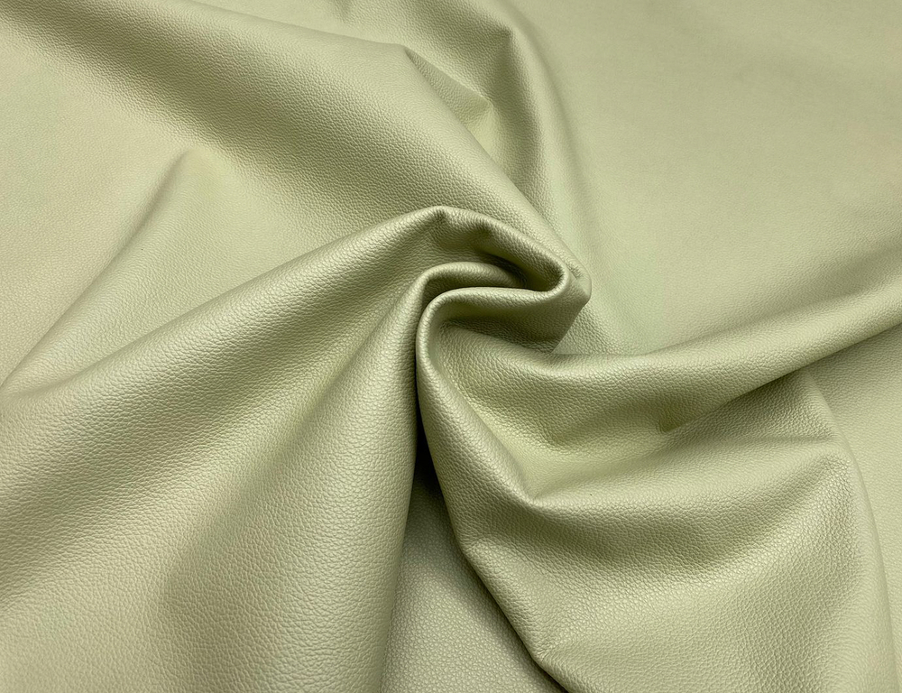 Кожа Elliot Lime Cream светло зеленая лист