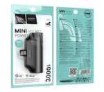 Powerbank Hoco J147 3000mAh Lightning черный