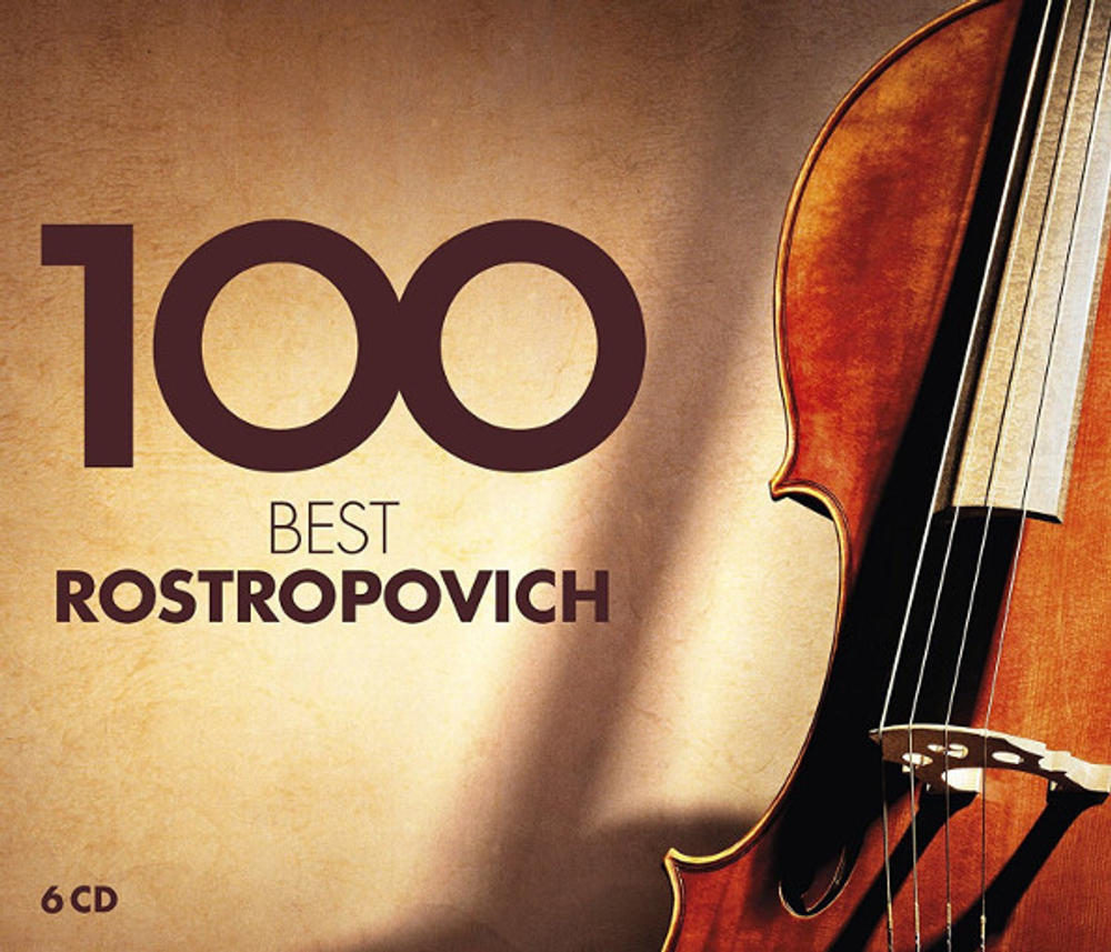Сборник / 100 Best Rostropovich (6CD)