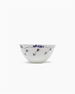 Салатник 22 см Anemone Milk Midnight Flowers