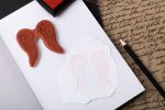 Штамп 5.8х5.8 см, 02 Ангельские крылья, Mr.Painter TSM-03