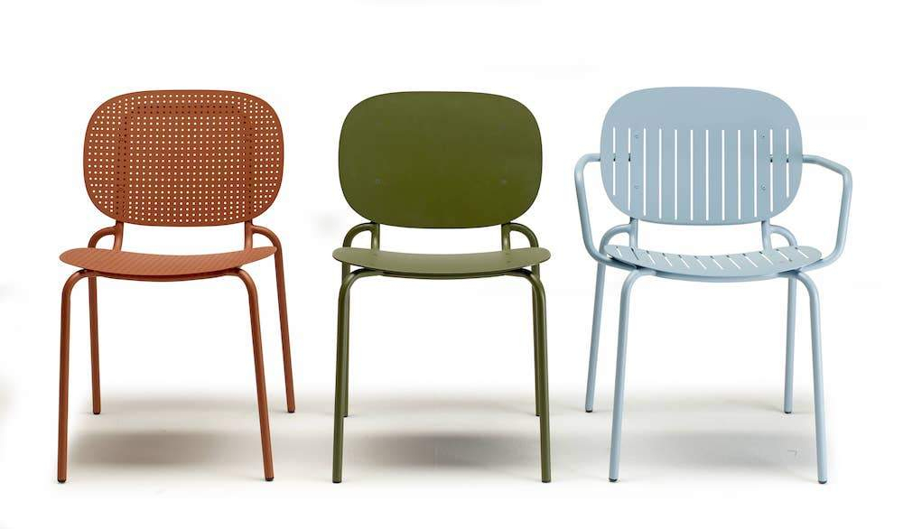 Стул металлический Scab Design Si-Si, оливковый