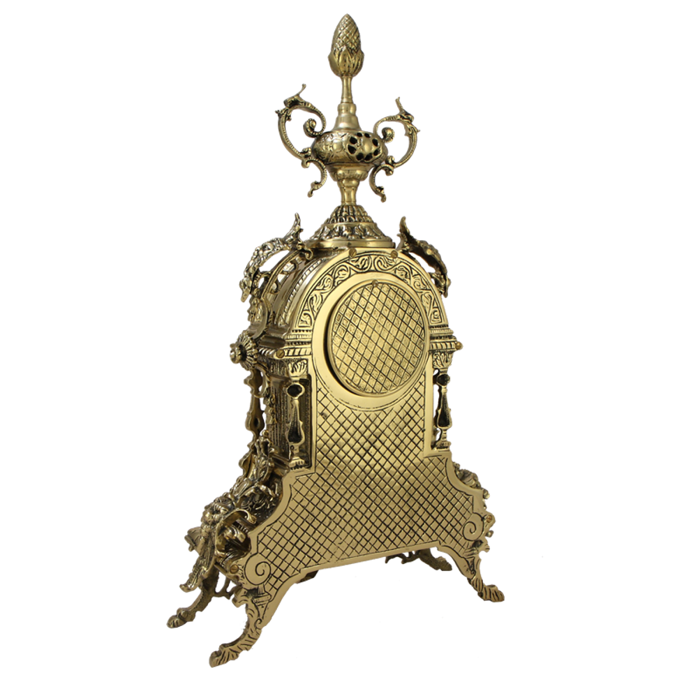 Bello De Bronze Часы каминные "Пинья" бронзовые