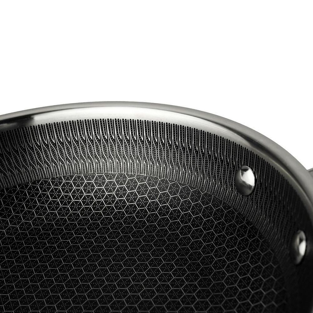Сковорода 30/23,5 см, h6 см New Kitchen Honeycombs нерж. с антиприг. покр. ИНДУКЦИЯ P.L.