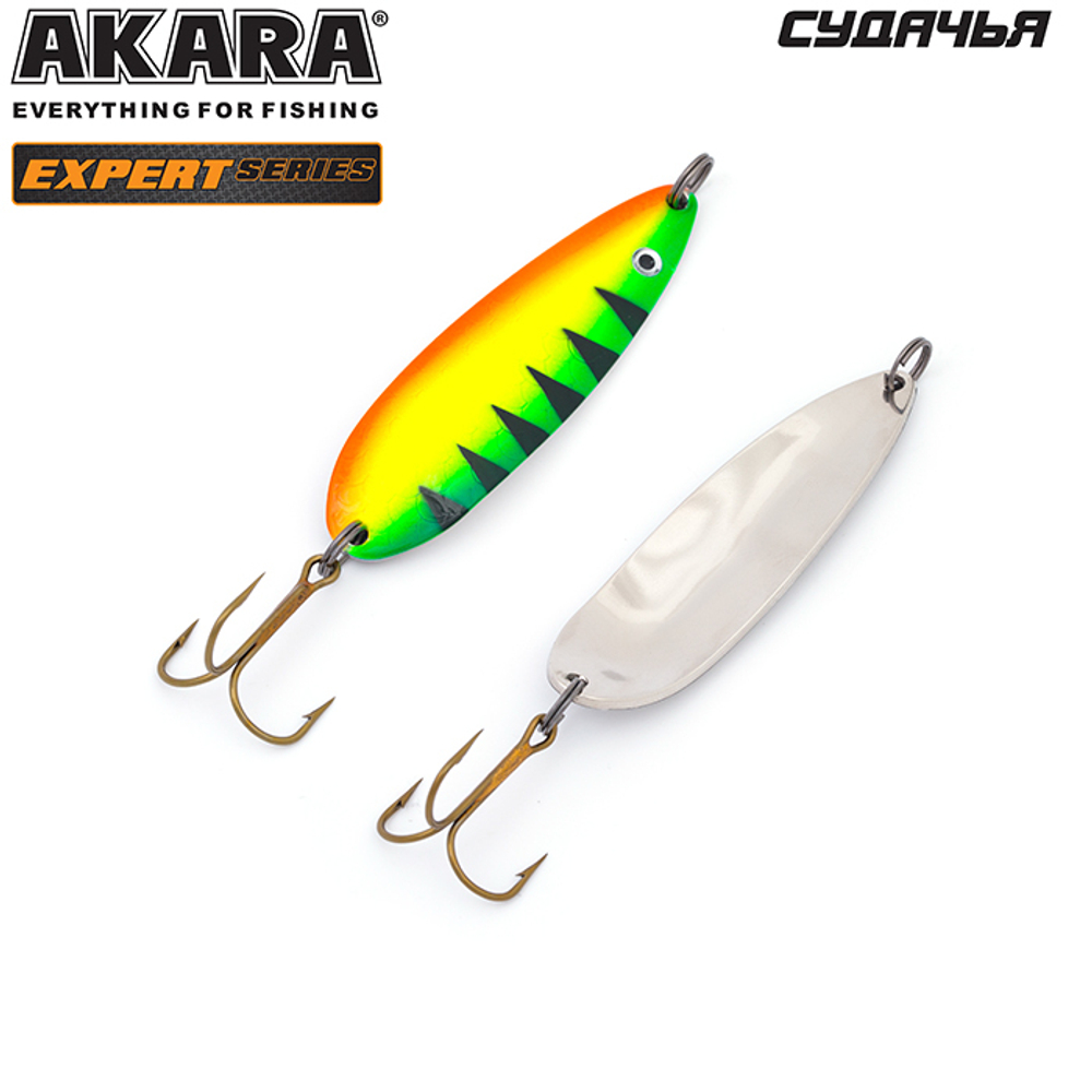 Блесна колебалка Akara Expert Судачья 60 мм 9 гр. 6/SIL