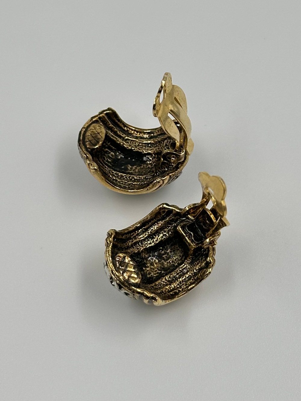 Клипсы полукольца биколор