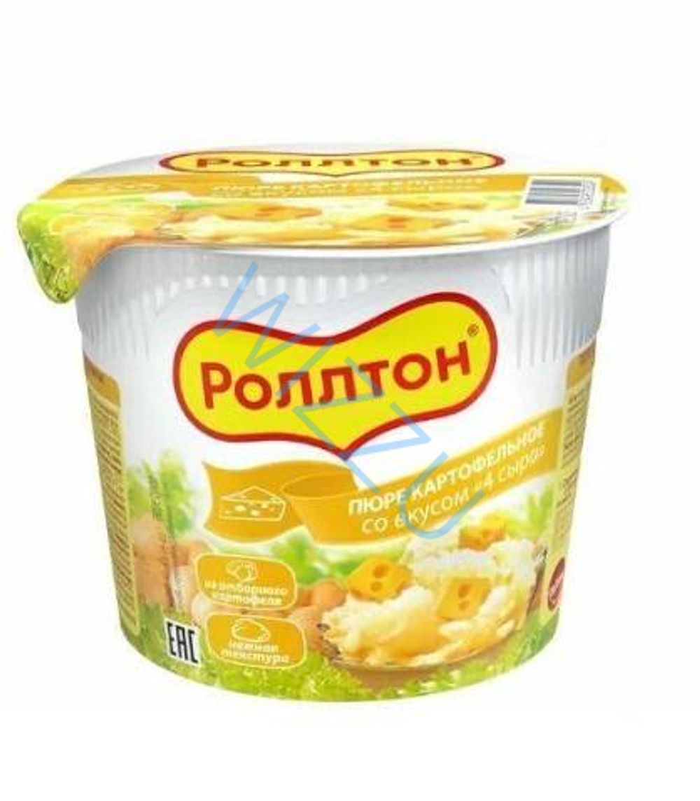 Картофельное пюре со вкусом четыре сыра, 40 г