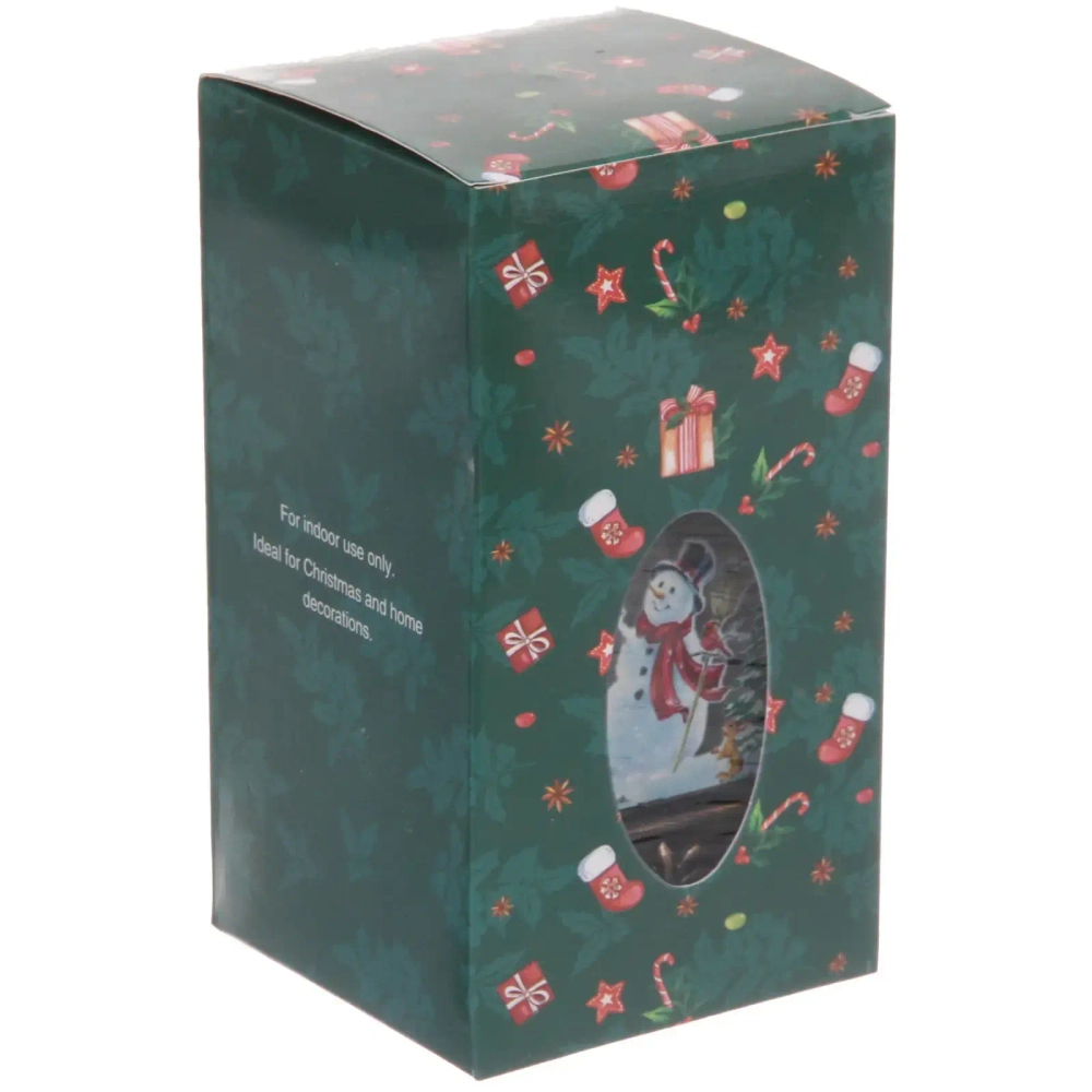 Сувенир с подсветкой Christmas «Фонарь - Зиминий переполох» 13х7,3х7,3 см (работает от 3х батареек ААА)