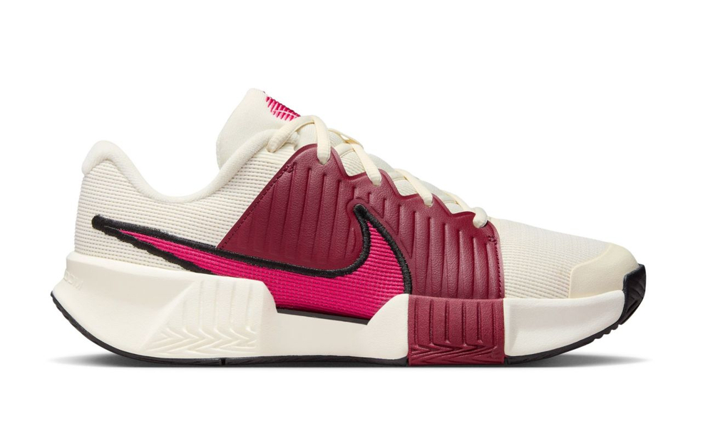 Женские теннисные кроссовки Nike Zoom GP Challenge Pro - pale ivory/rush pink/sail/team red