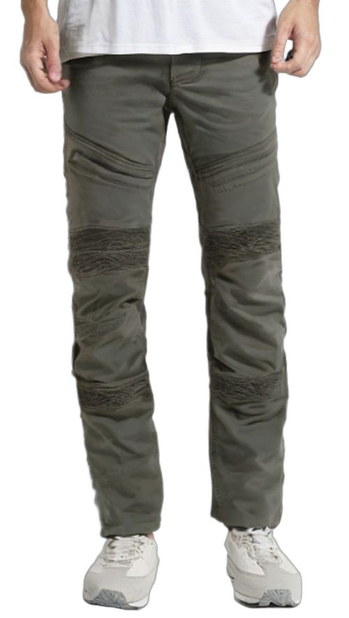 Купить Мотоджинсы с защитой Helstons Roadsign Coton-Cordura / Хаки