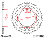 Звезда JTA1465.47BLK