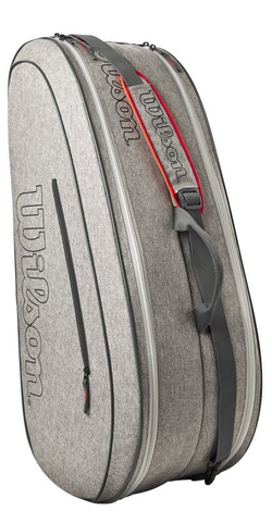 Сумка теннисная Wilson Team 6 PK Racket Bag - heather grey