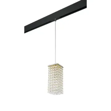 Комплект с подвесом 1*G9 220V PRO795422 золото/прозрачный Cristallo Lightstar