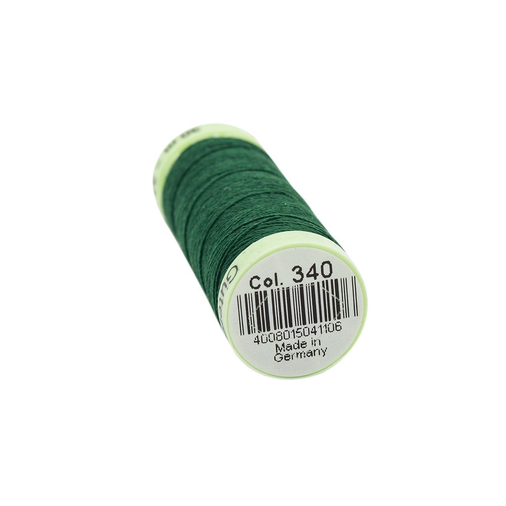 Нитки отделочные Gutermann Top Stitch 30 (30 метров), 5 кат. | 340 зеленый трилистник