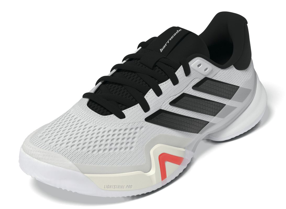 Мужские теннисные кроссовки Adidas Barricade 14 M Clay - footwear white/core black/lucid red